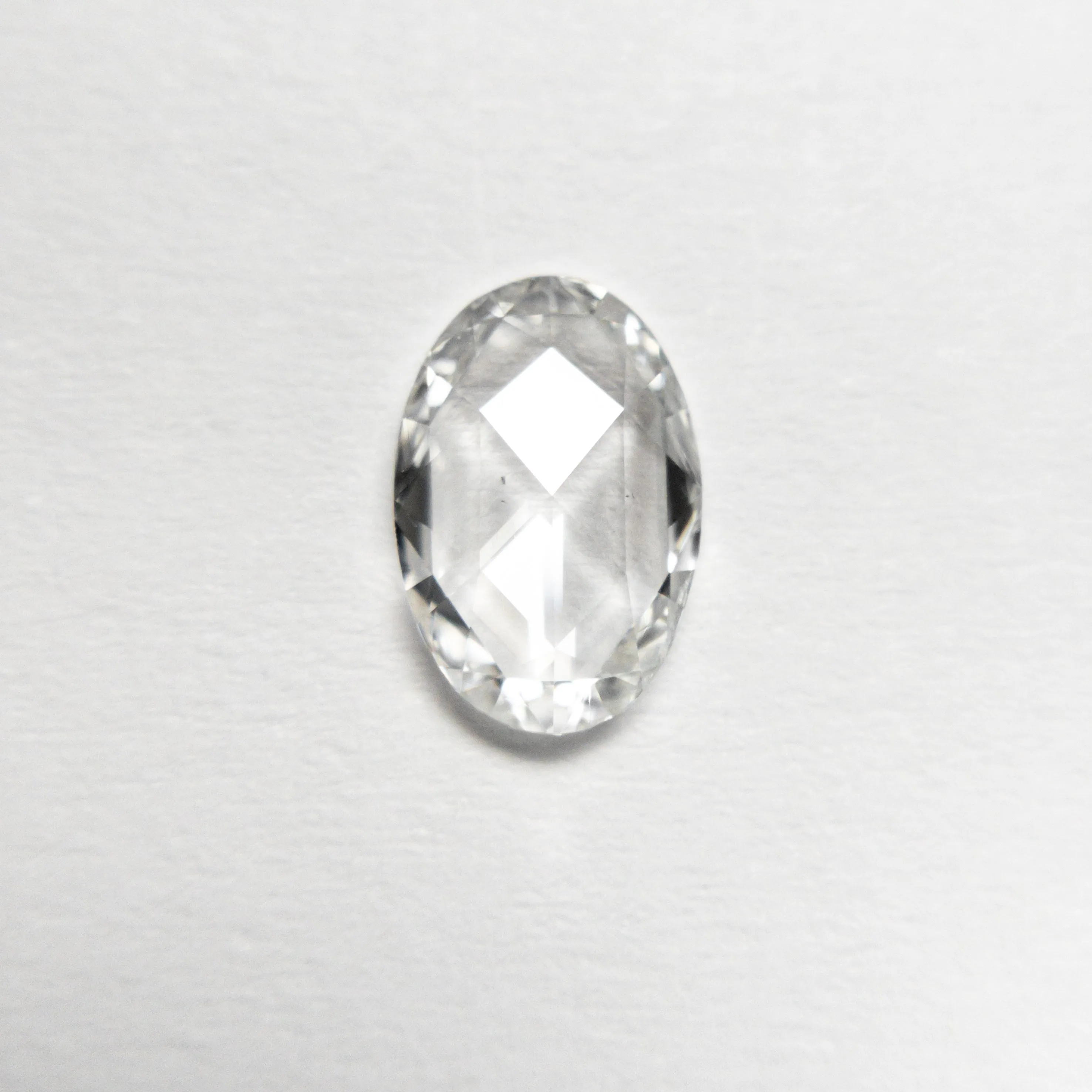 0.51ct 7.60x5.12x1.51mm SI1 F Oval Rosecut  21175-01