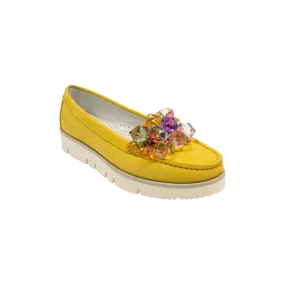 1204 Nabuck Yellow Loafer