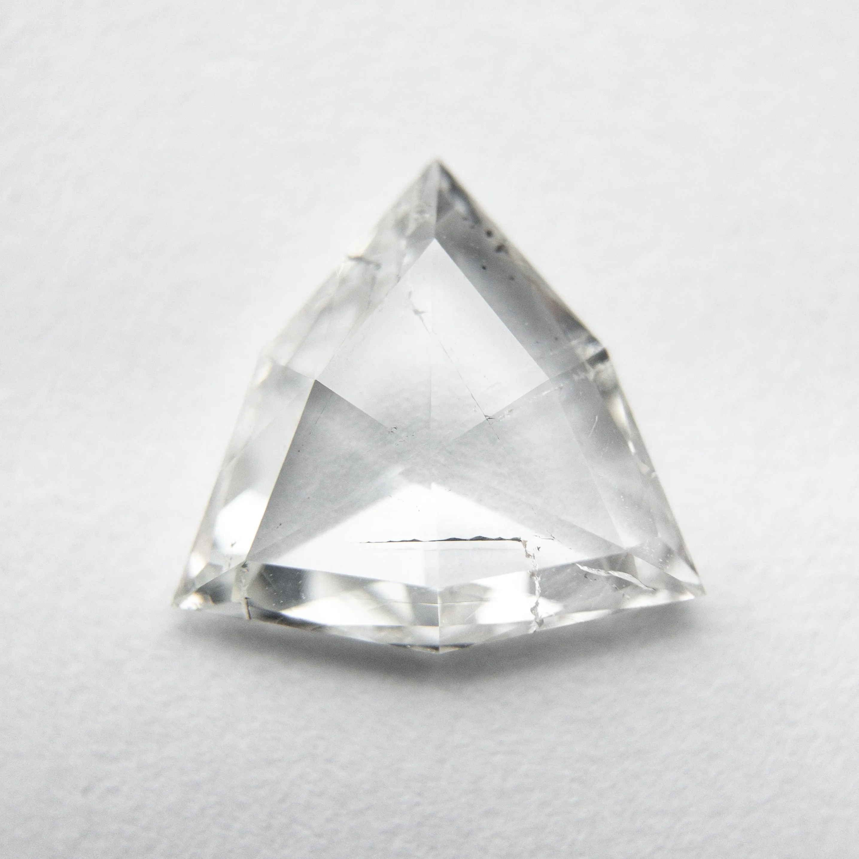 1.28ct 8.87x9.17x2.15mm SI3 I/J Geo Trillion Rosecut 18039-01