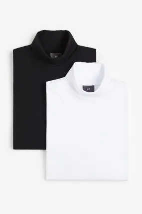 2-pack Slim Fit Turtlenecks