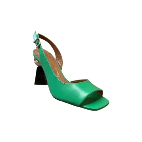 Ava Kelly Green Sling Back Sandal