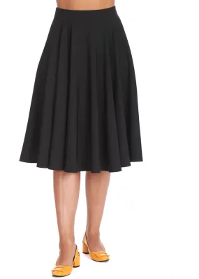 Banned Dance & Sway 50's Swing Skirt Black