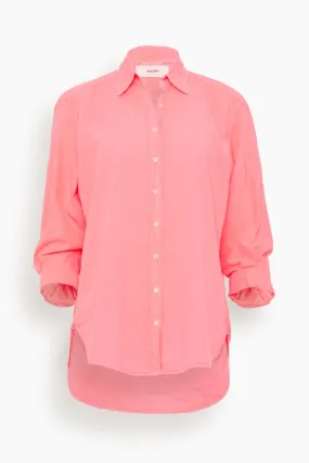 Beau Shirt in Neon Pink