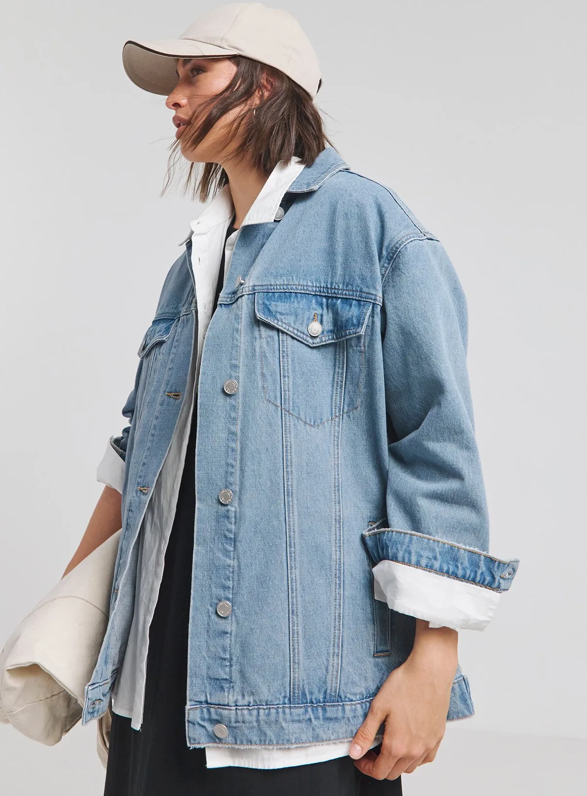 Buy SIMPLY BE Lemon Back Graphic Boyfriend Denim Jacket 22 | Denim jackets | Tu