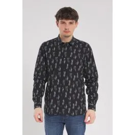 Camicia Uomo Nero