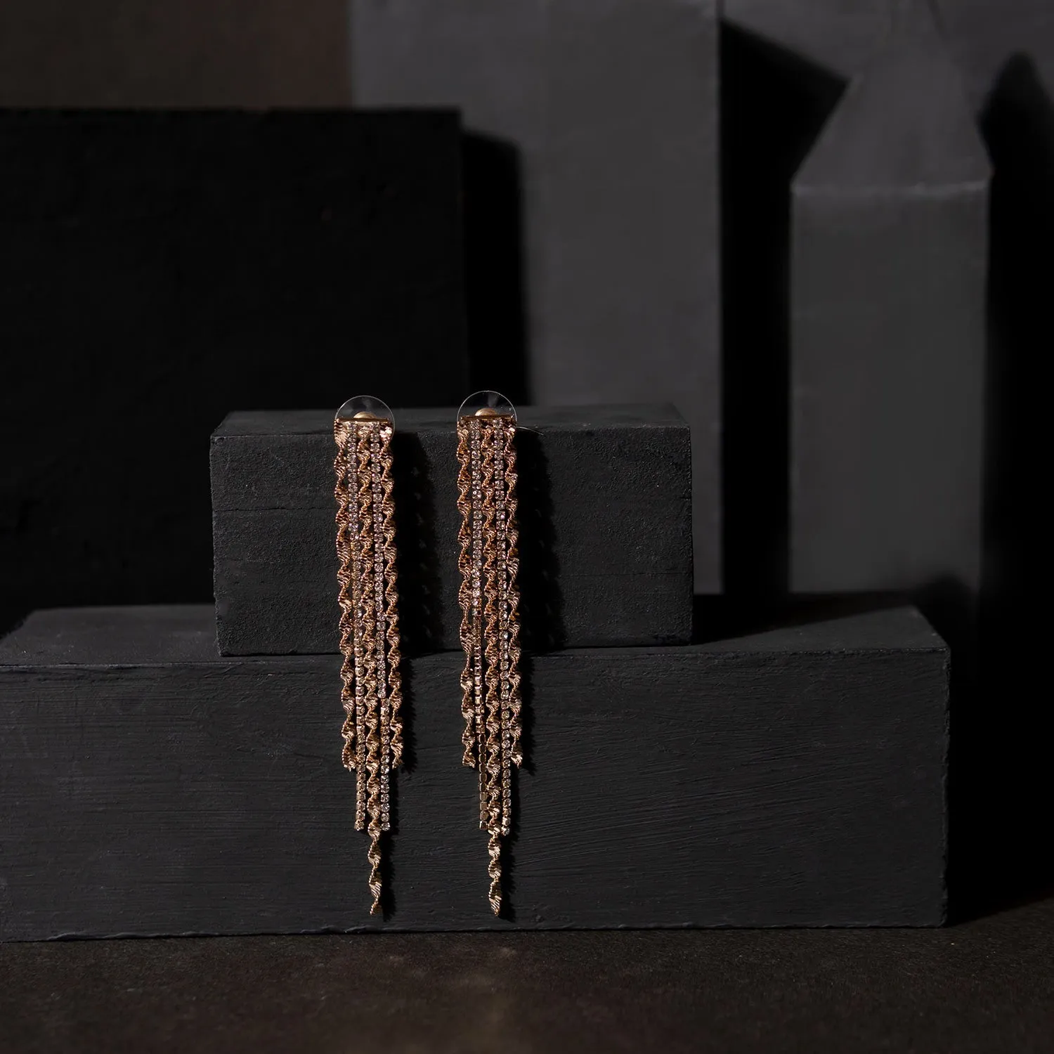 Chain Dangling Earings ER-157