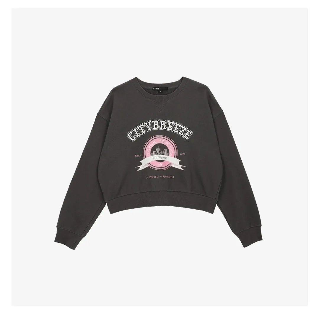 citybreeze  |Unisex Street Style Long Sleeves Cotton Logo Sweatshirts