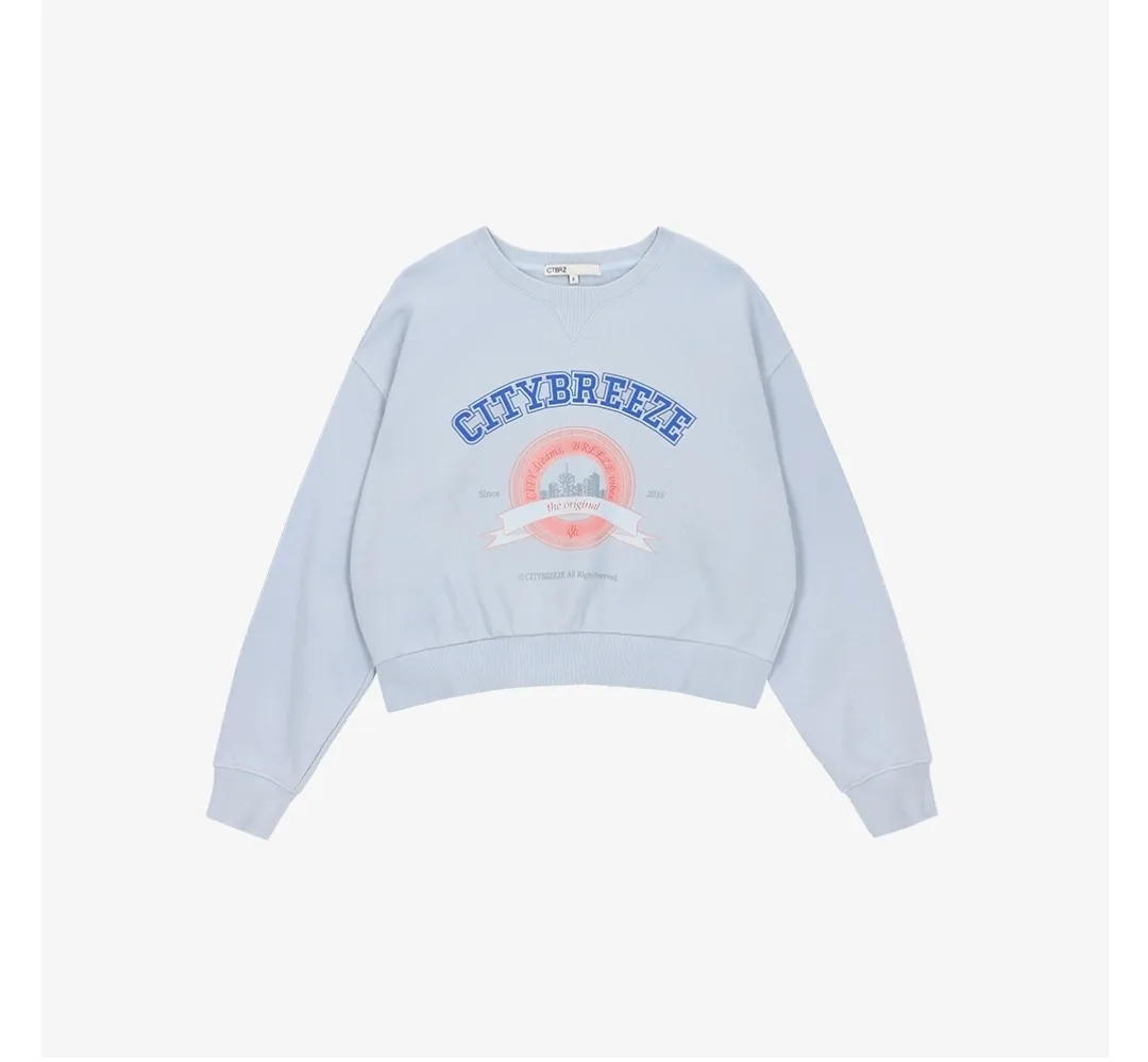 citybreeze  |Unisex Street Style Long Sleeves Cotton Logo Sweatshirts