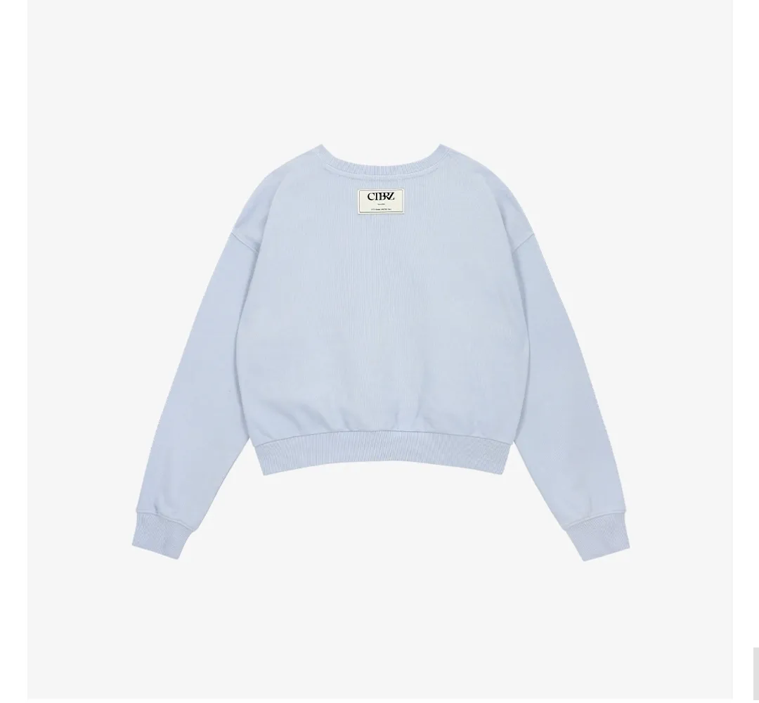 citybreeze  |Unisex Street Style Long Sleeves Cotton Logo Sweatshirts