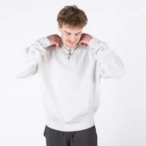 Classic Crew Snow Marl |Hoodies & Crews | Stirling Sports