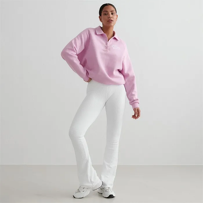 Cotton Candy Pitch Polo Sweatshirt | Hoodies & Crews | Stirling Sports