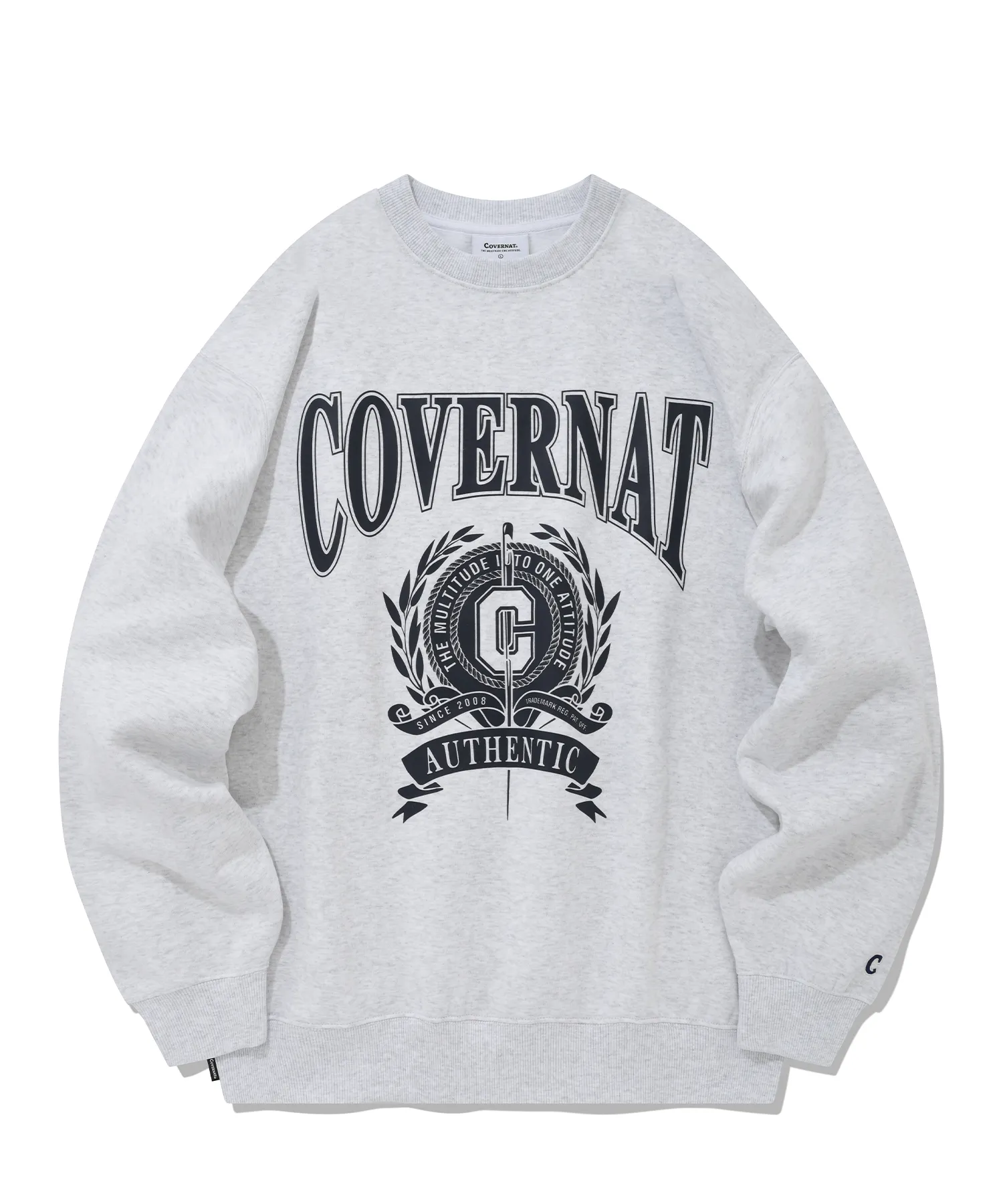 COVERNAT  |[COVERNAT]★Ivy Logo Overfit Brushed Sweatshirt