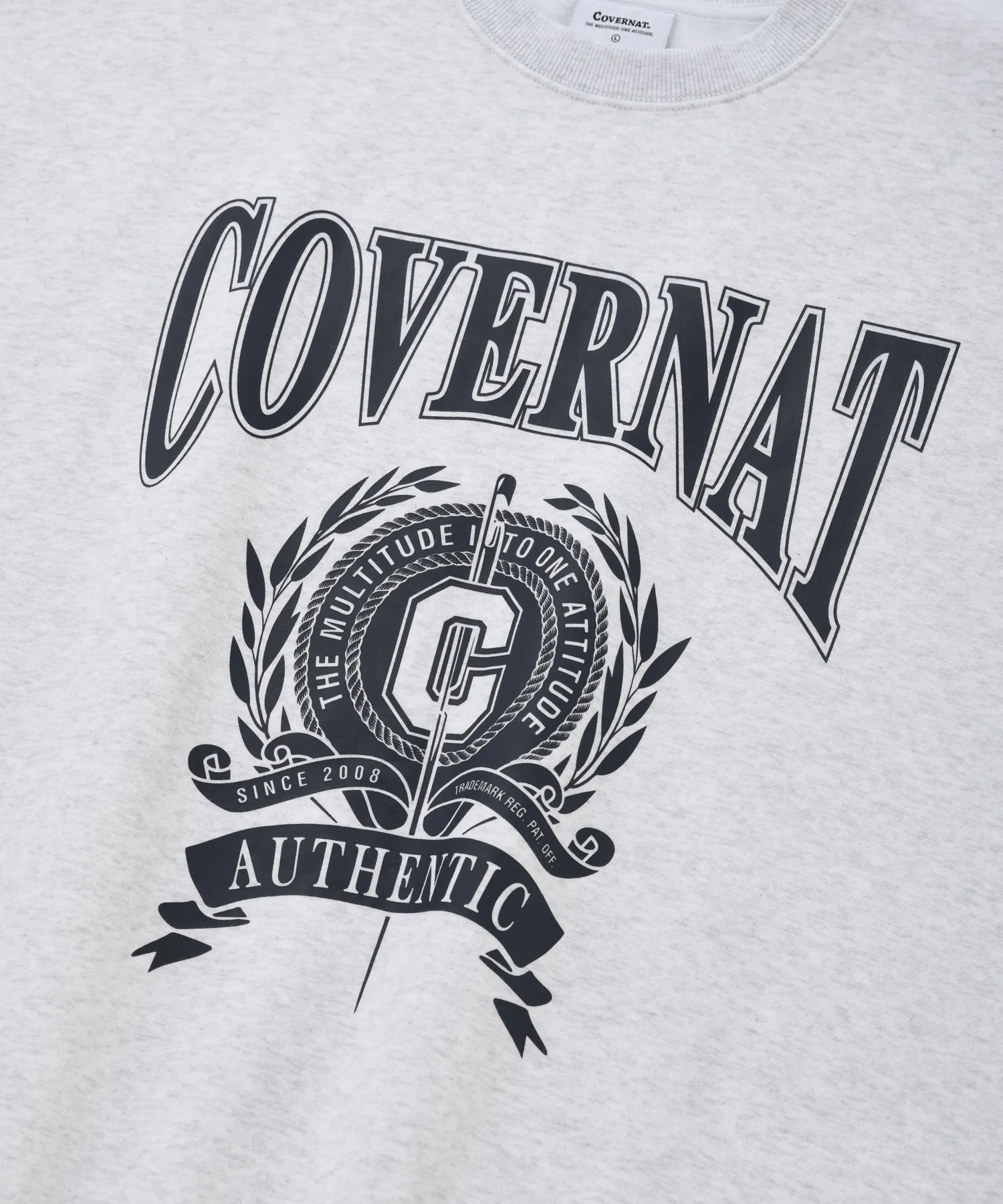 COVERNAT  |[COVERNAT]★Ivy Logo Overfit Brushed Sweatshirt