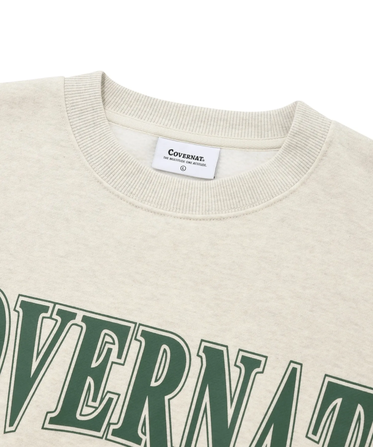 COVERNAT  |[COVERNAT]★Ivy Logo Overfit Brushed Sweatshirt