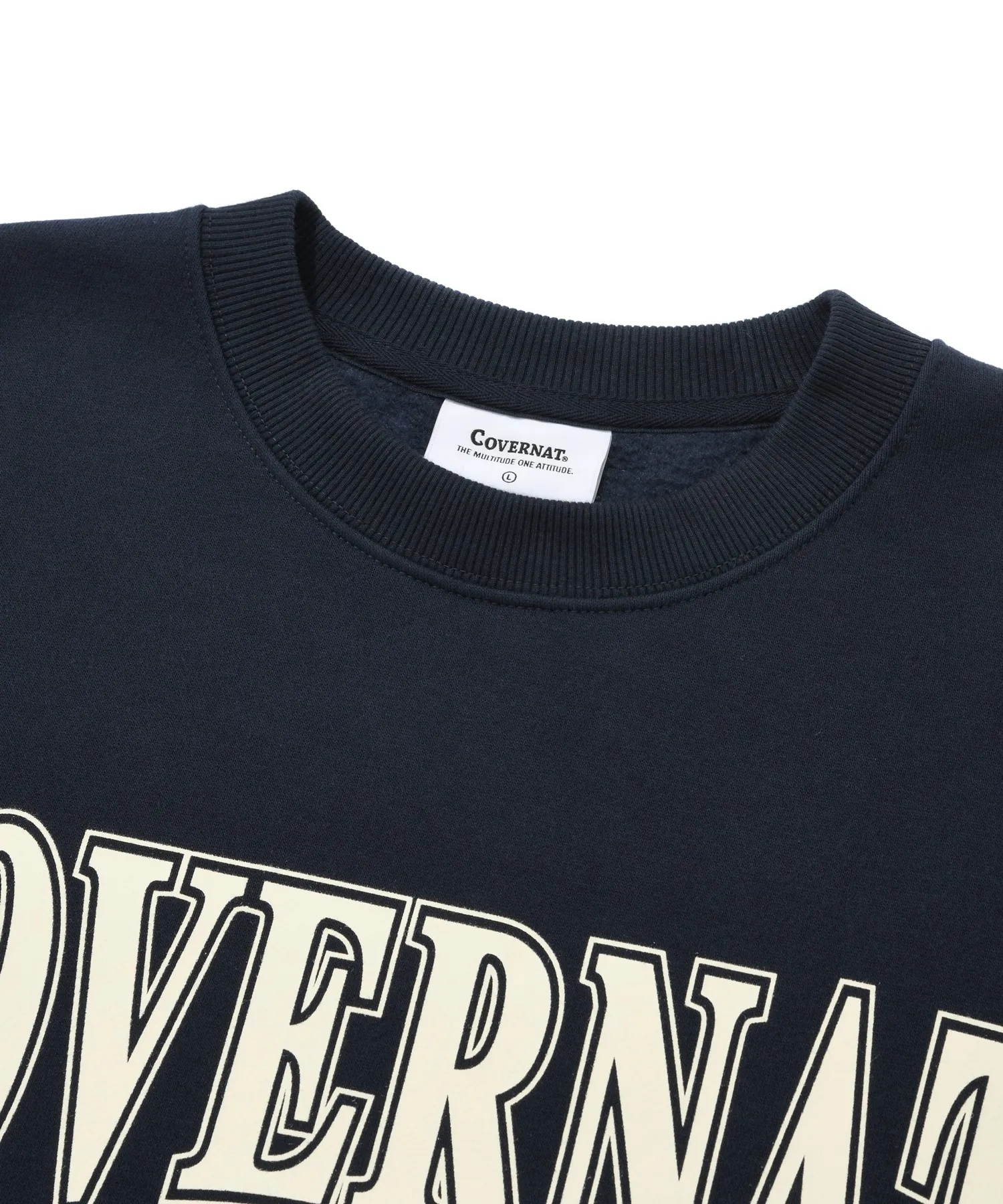 COVERNAT  |[COVERNAT]★Ivy Logo Overfit Brushed Sweatshirt