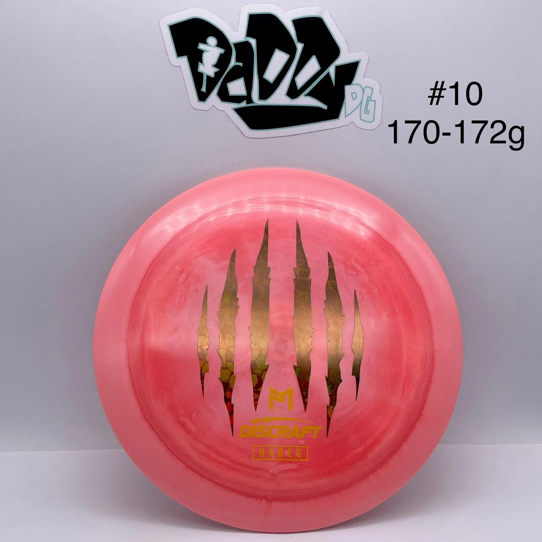 Discraft ESP Hades 2023 Paul McBeth 6x Commemorative Stamped Distance Driver