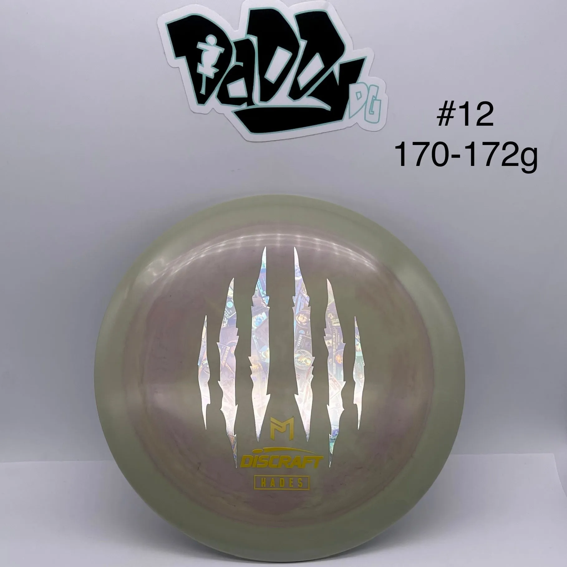 Discraft ESP Hades 2023 Paul McBeth 6x Commemorative Stamped Distance Driver