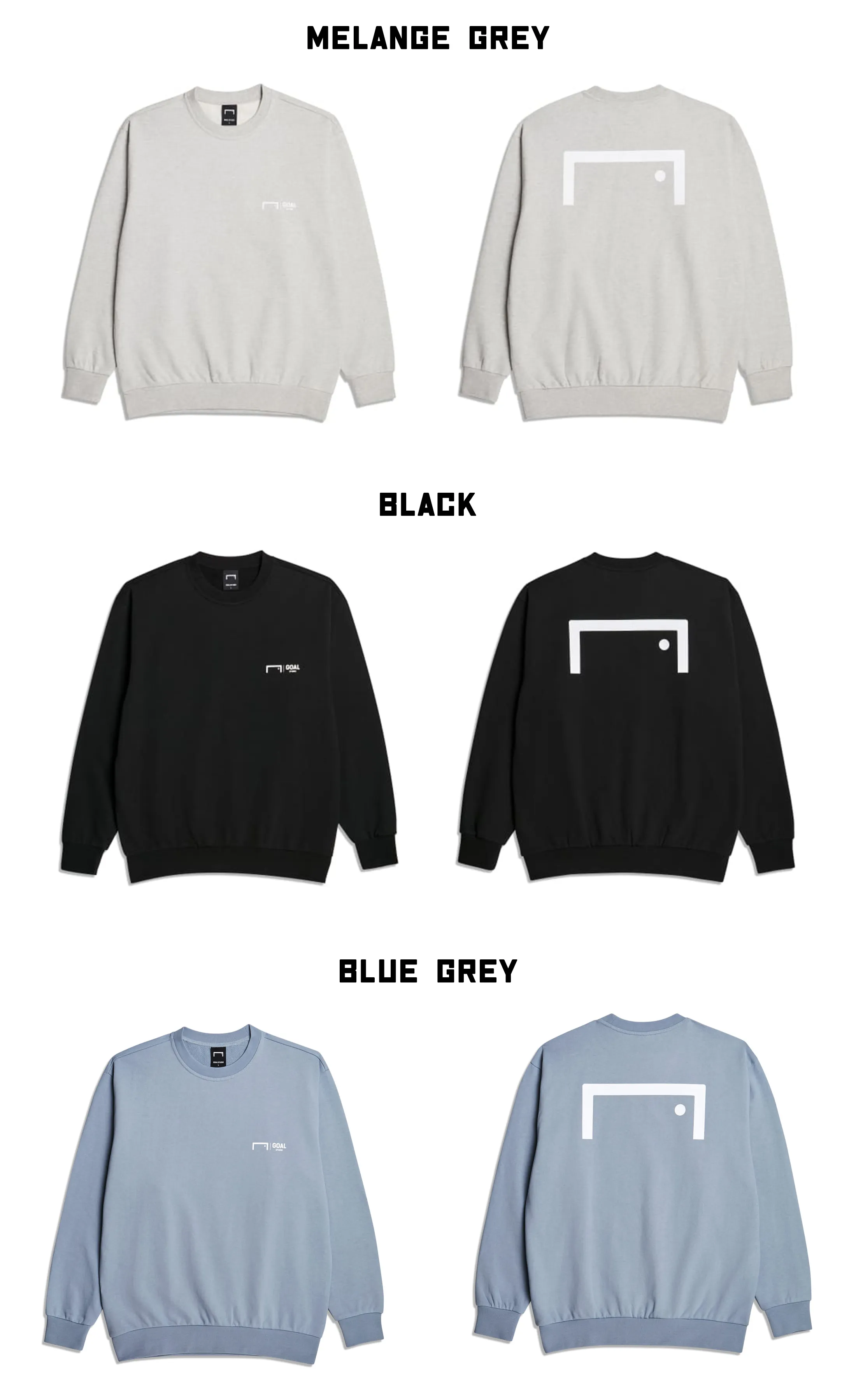 GOAL STUDIO  |Unisex Street Style Sweatshirts