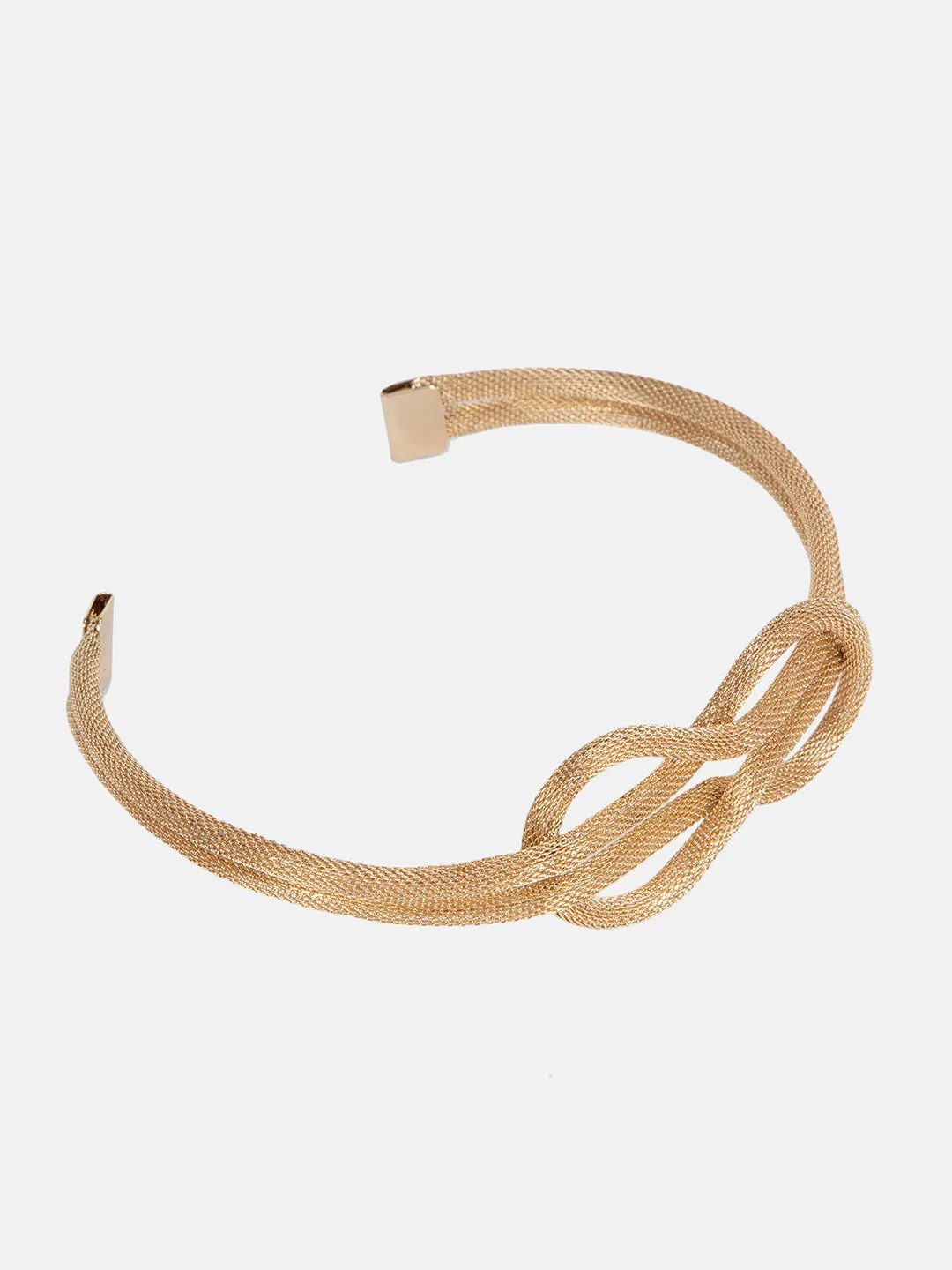 Gold Cuff Choker Necklace