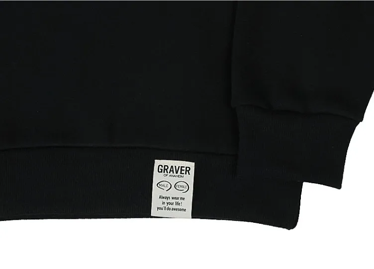 GRAVER  |[GRAVER]★LUCKY CLOVER CENTER SWEATSHIRT