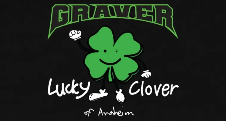 GRAVER  |[GRAVER]★LUCKY CLOVER CENTER SWEATSHIRT