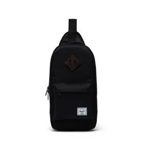 Herschel Heritage Shoulder Bag Black/Chicory Coffee