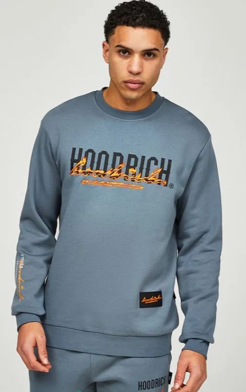 HOODRICH  |Unisex Street Style Co-ord Logo Skater Style Sweatshirts