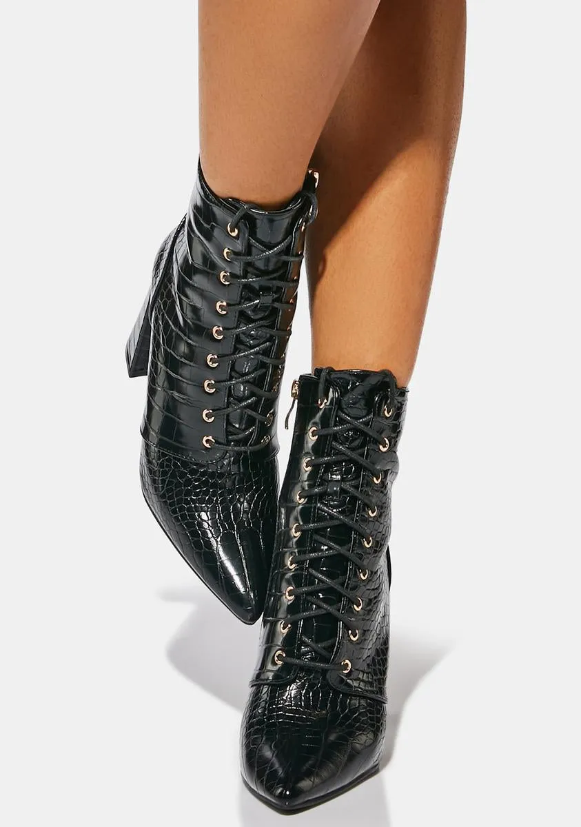 Hot Stuff Ankle Boots-