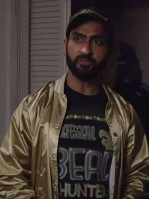 Kumail Nanjiani The Lovebirds Bomber Jacket - New American Jackets