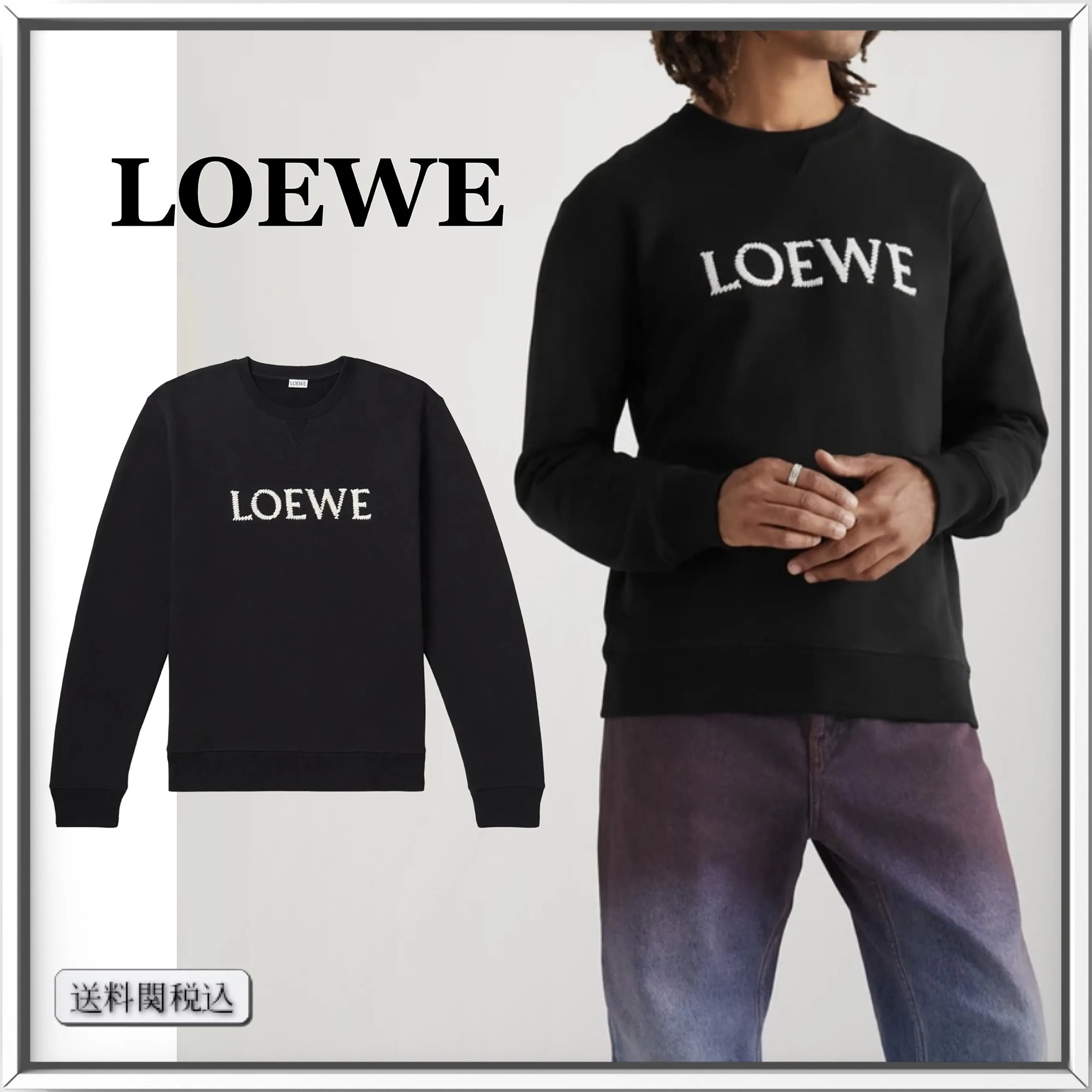 LOEWE  |Sweat Cotton Luxury FX Advantage / Exclusive Sweatshirts