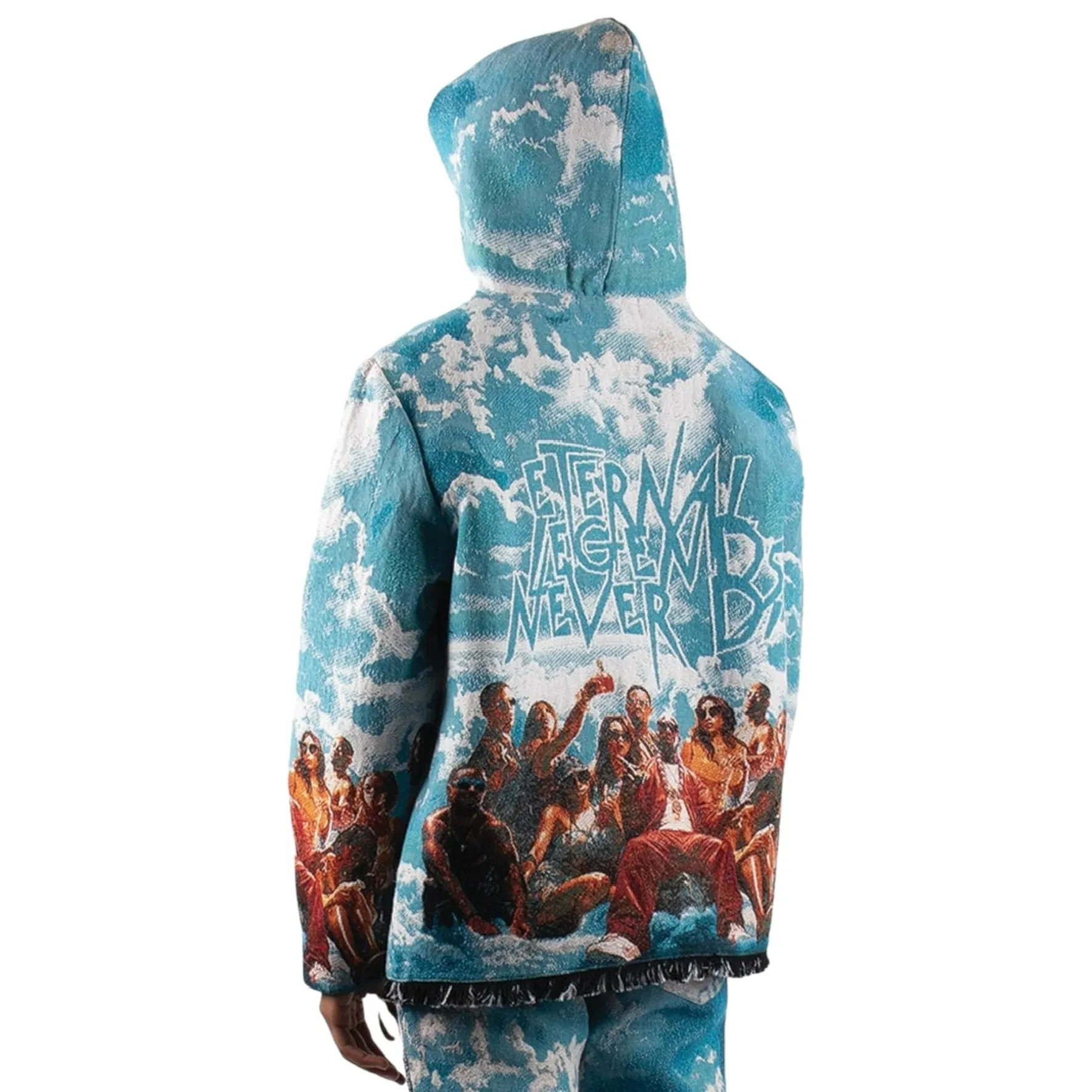 MAJESTIK: Golden Era Tapestry Hoodie TH2452