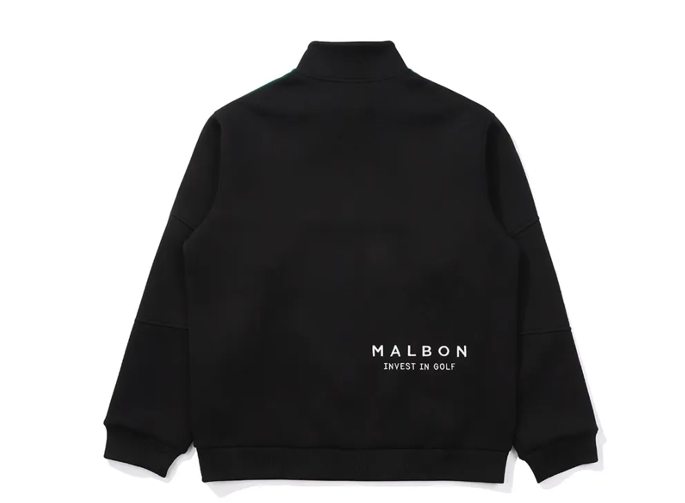 Malbon Golf  |Street Style Long Sleeves Plain Logo Sweatshirts