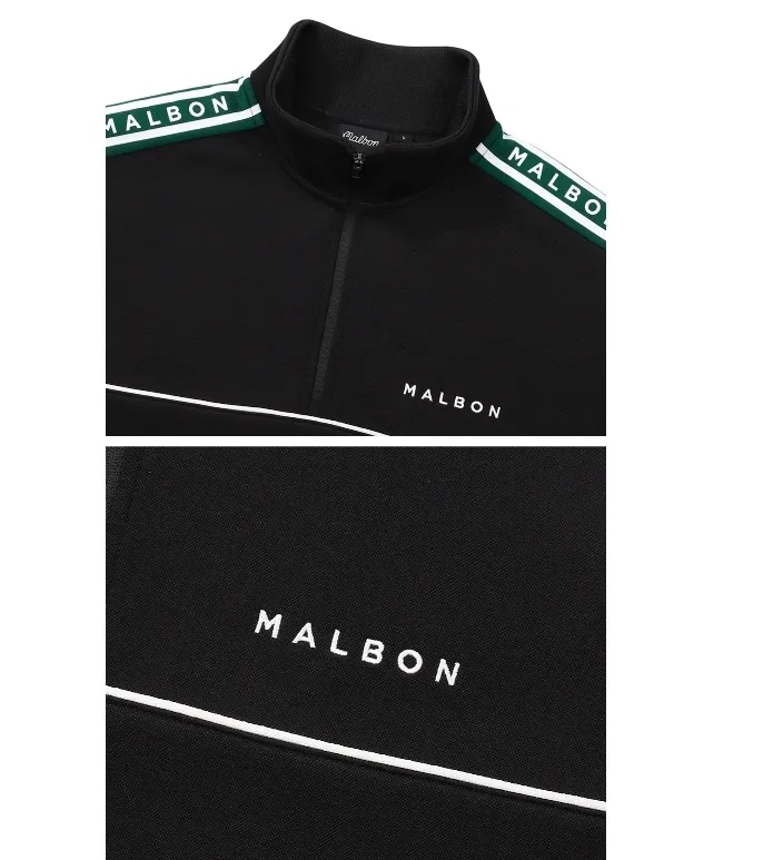 Malbon Golf  |Street Style Long Sleeves Plain Logo Sweatshirts