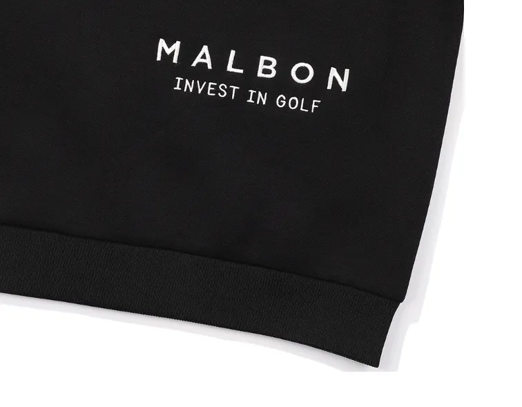 Malbon Golf  |Street Style Long Sleeves Plain Logo Sweatshirts