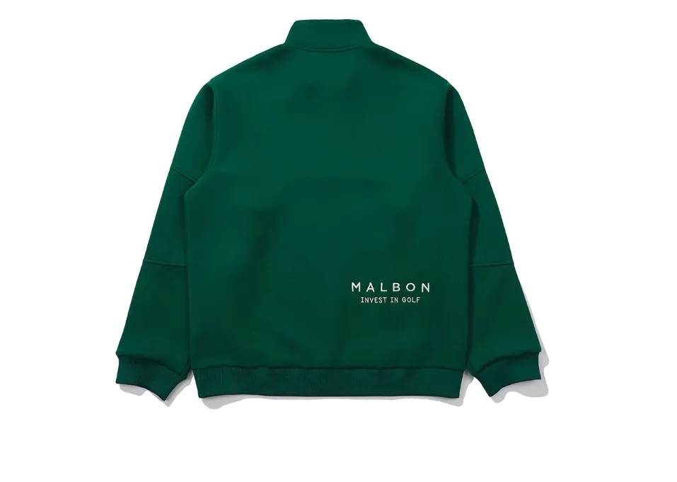 Malbon Golf  |Street Style Long Sleeves Plain Logo Sweatshirts