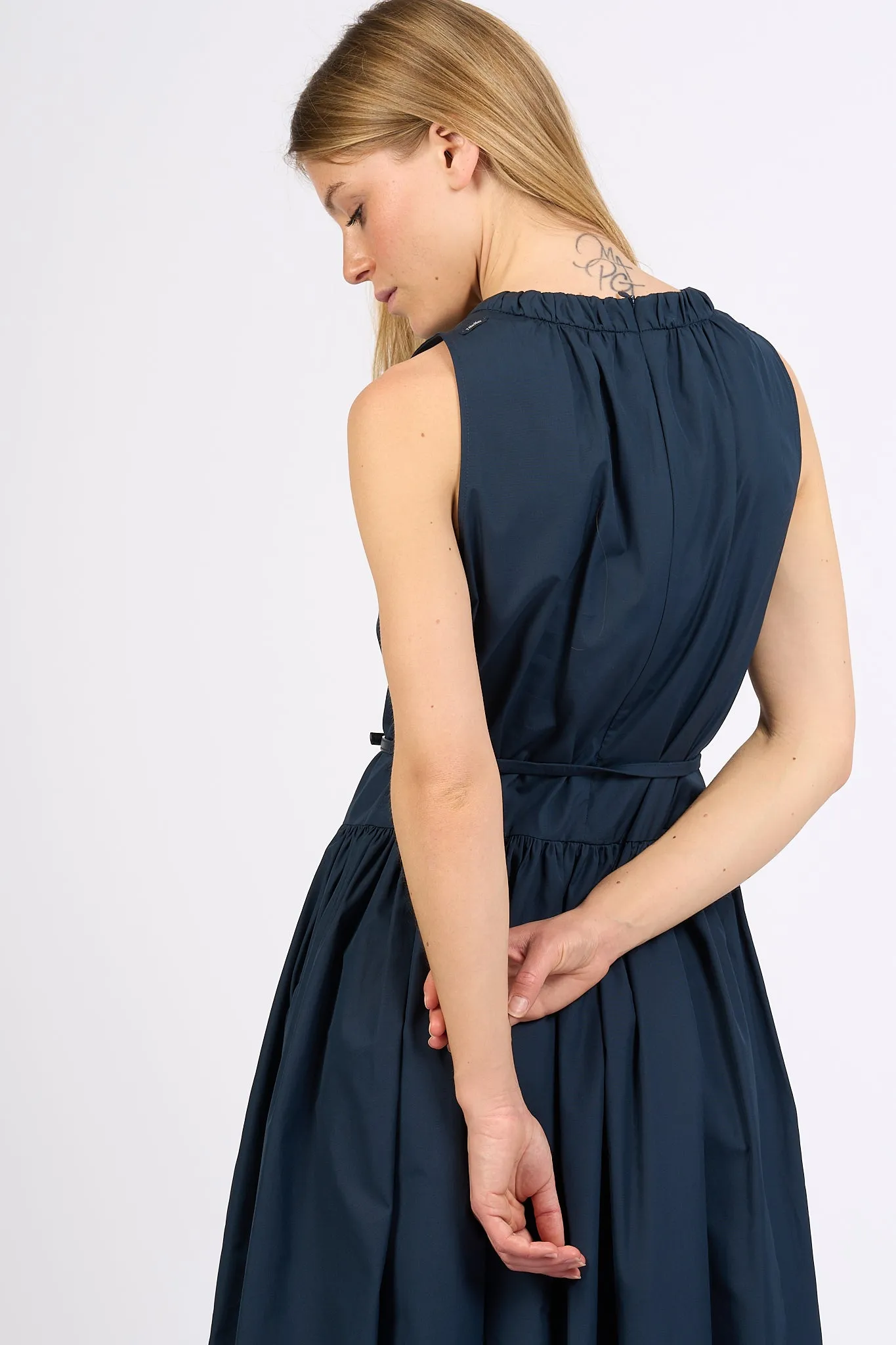 Max Mara Abito TERESA Smanicato Blu Donna