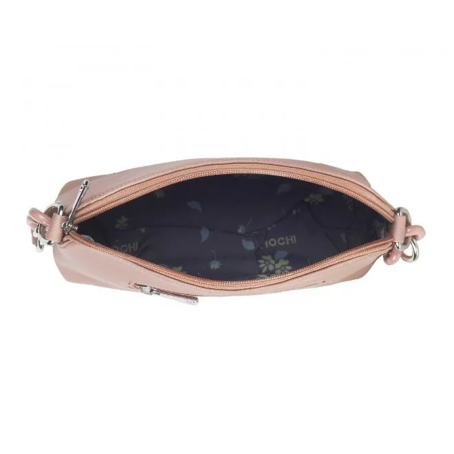 Mochi Women Pink Hand Bags Zip Top Sling