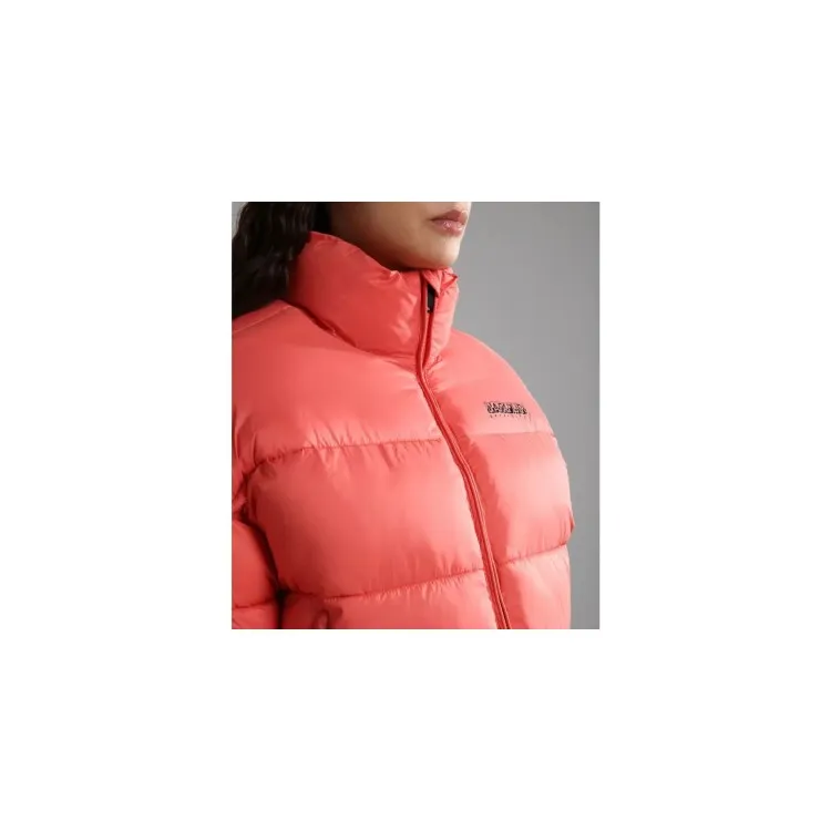 Napapijri A-Box W NP0A4GKN Giacca Corta Bomber Donna Rosa