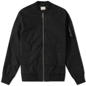 Nudie Alexander Bomber JacketBlack Ripstop