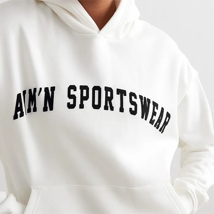 Off-White Varsity Sweat Hood | Hoodies & Crews | Stirling Sports