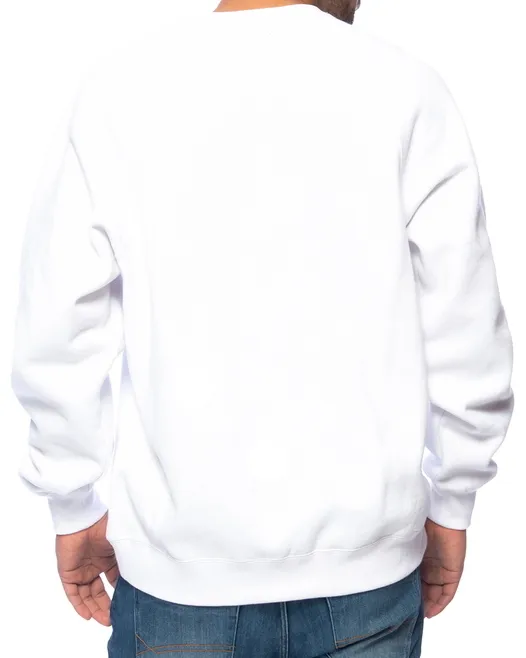 RVCA  |Crew Neck Long Sleeves Plain Logo Sweatshirts