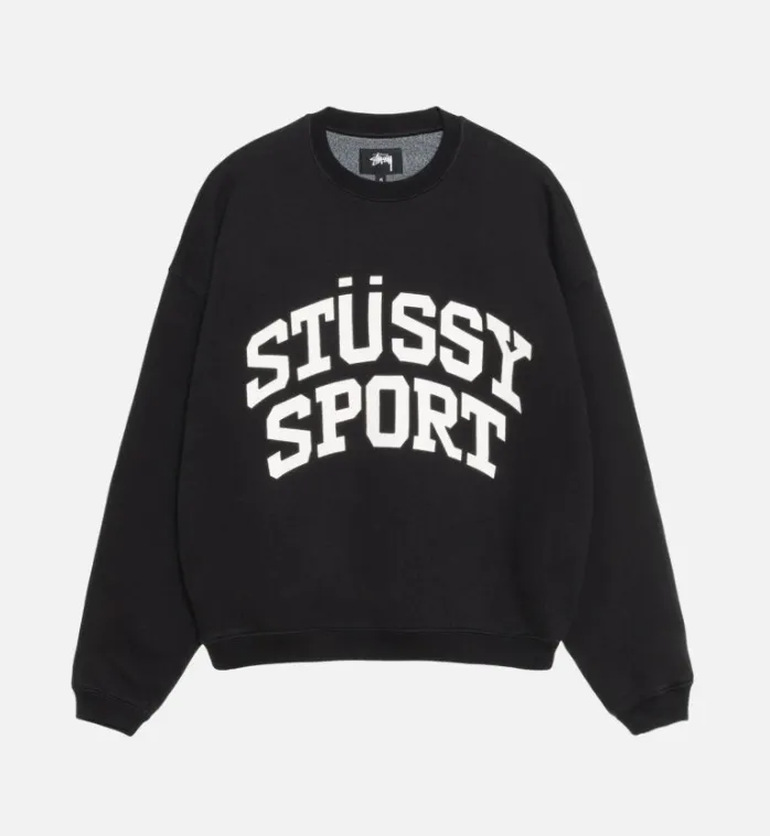 STUSSY  |Sweat Street Style Logo Skater Style Sweatshirts