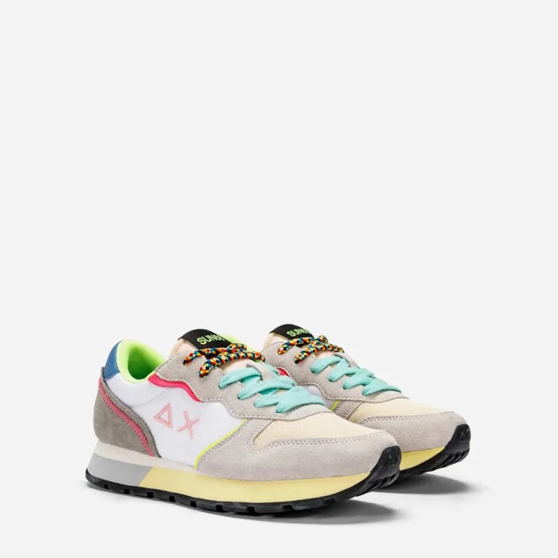 Sun68 Ally Color Explosion Bianco Sneakers