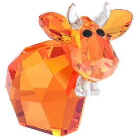 Swarovski Crystal Figurine MINI MO DEEP ORANGE Limited Edition 2015 #5125932