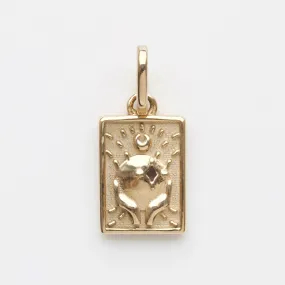 The High Priestess Tarot Card Charm