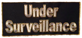 Under Surveillance Large Canvas Patch