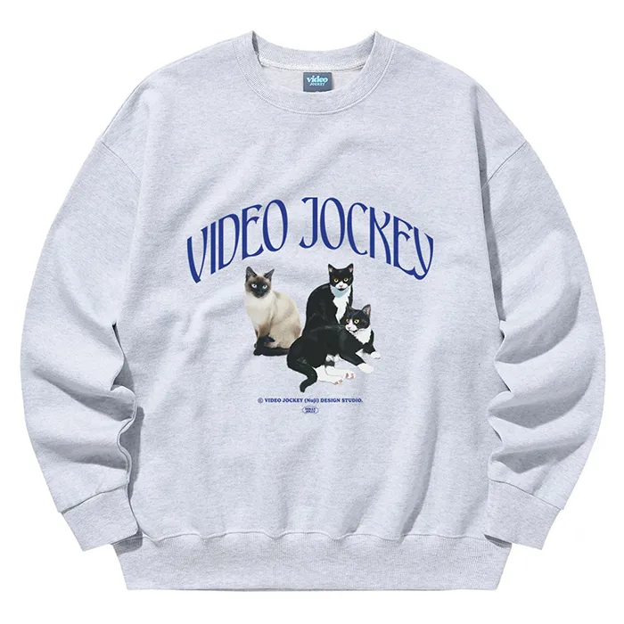 VIDEO JOCKEY  |Unisex Street Style Sweatshirts