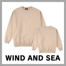 WIND AND SEA  |Plain Sweatshirts