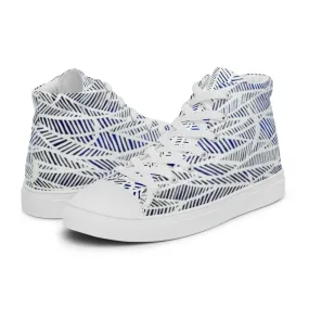 Women’s high top canvas shoes – Lunar Eclipse