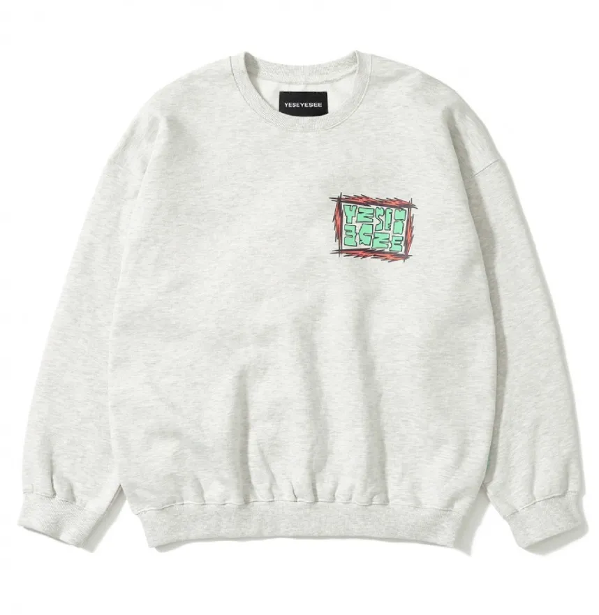 YESEYESEE  |[YESEYESEE] ★ Y.E.S Zigzag Sweatshirt